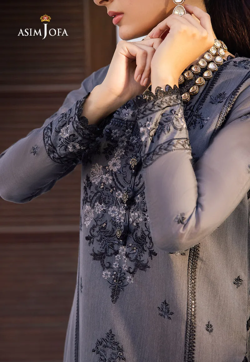 AJZS-07 | Asim Jofa Zari Sitara Luxury Eid Festive Collection 2023 | Unstitched Embrodried Suits