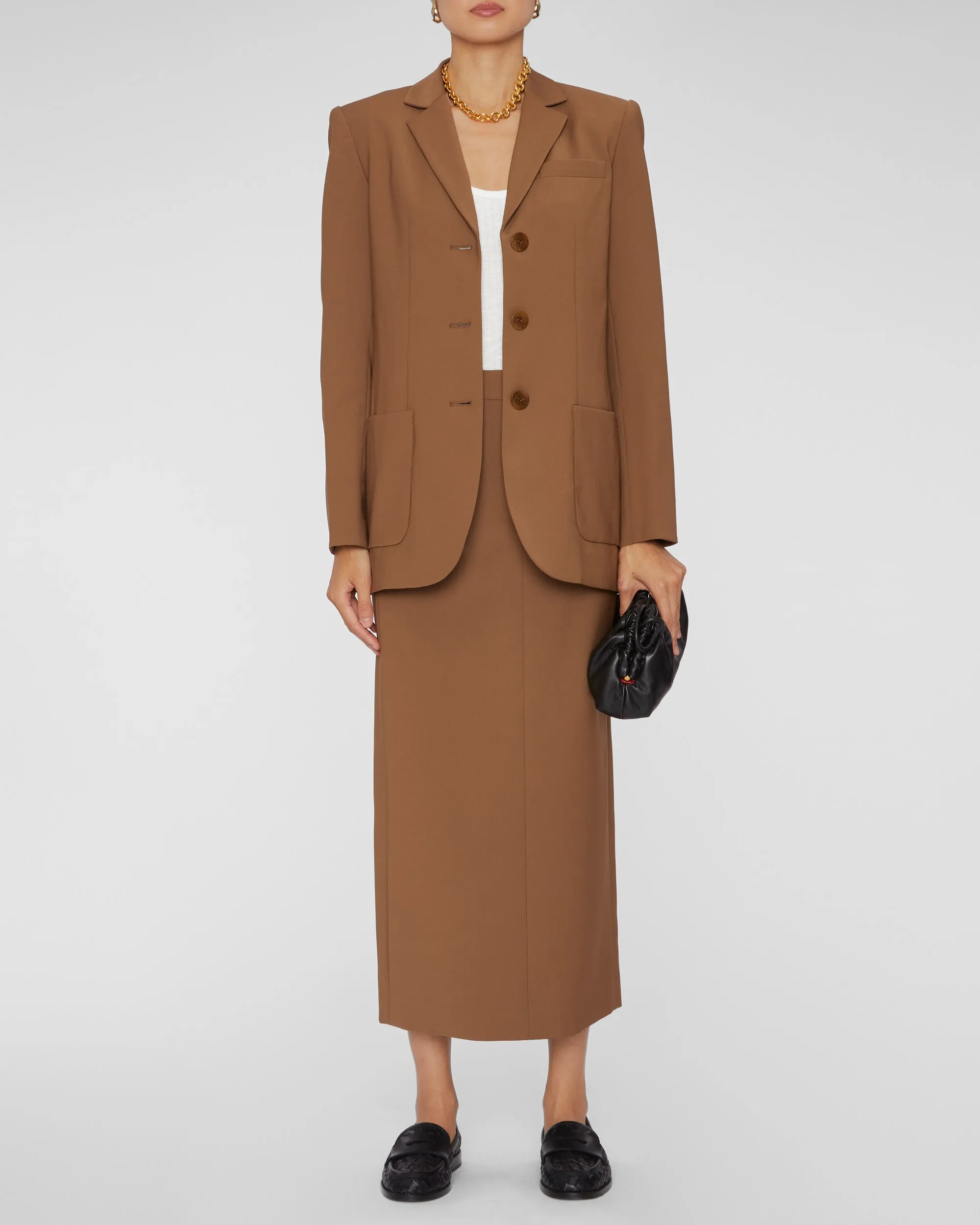 Tropical Wool Max Blazer